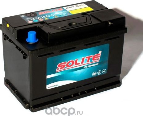 Аккумулятор Solite. Артикул EFB70