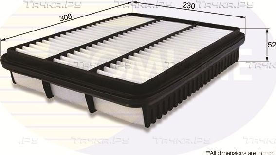 Воздушный фильтр Comline для Toyota Tundra I 1999-2006. Артикул CTY12090