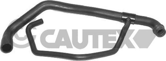 Патрубок радиатора (системы охлаждения) Cautex нижний для Citroen Jumpy I 1995-2006. Артикул 016382