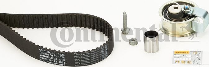 Ремень ГРМ с роликами (комплект) ContiTech для Volkswagen Sharan I 1995-2002. Артикул CT1028K4