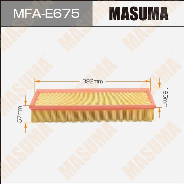 Воздушный фильтр Masuma. Артикул MFA-E675
