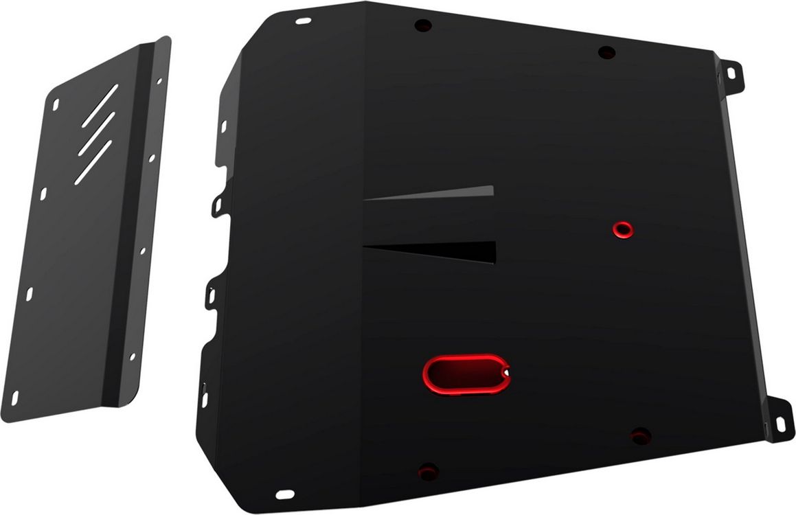 Защита АвтоБРОНЯ для картера и КПП Toyota Harrier 1997-2003. Артикул 111.03204.1