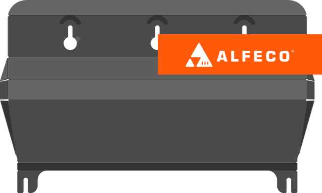 Защита Alfeco для картера и МКПП Haval H2 2WD 2014-2021. Артикул ALF.55.01