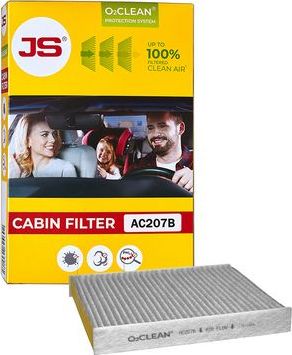 Салонный фильтр JS Asakashi. Артикул AC207B