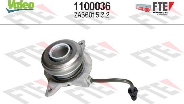 Выжимной подшипник сцепления FTE для Mercedes-Benz B-Класс I (W245) 2005-2011. Артикул 1100036