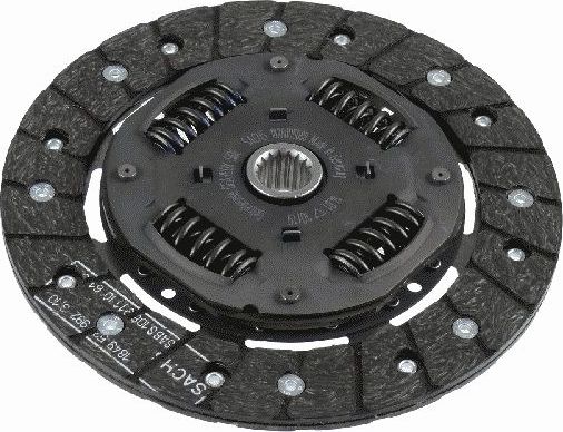 Диск сцепления SACHS для Smart Forfour I (W454) 2004-2006. Артикул 1878 005 088