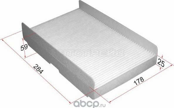 Фильтр салона CITROEN C2 03-C3 PICASSO 09-C4 04- (SAT). Артикул ST6479C2