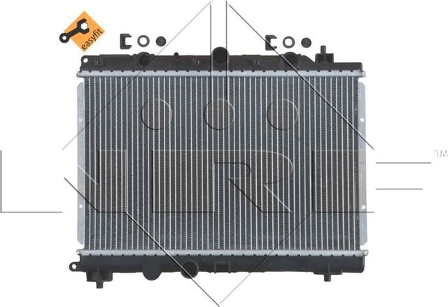 Радиатор охлаждения двигателя NRF EASY FIT для Rover 400 II (HH-R) 1995-2000. Артикул 55305