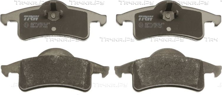Тормозные колодки TRW COTEC. Артикул GDB4127
