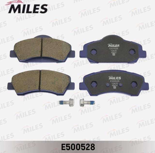 Тормозные колодки Miles (Керамика). Артикул E500528