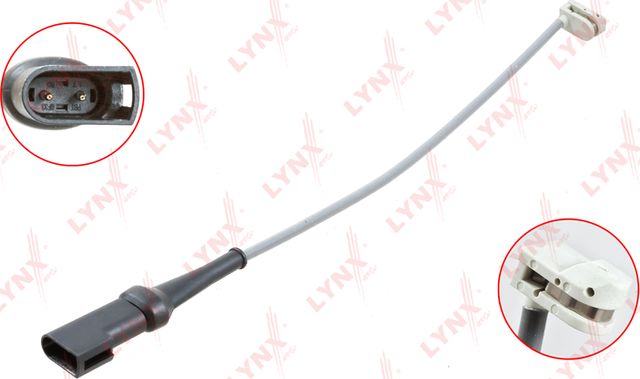 Датчик износа тормозных колодок  LYNXauto передний для Ford Tourneo Custom I 2012-2026. Артикул BW-1141