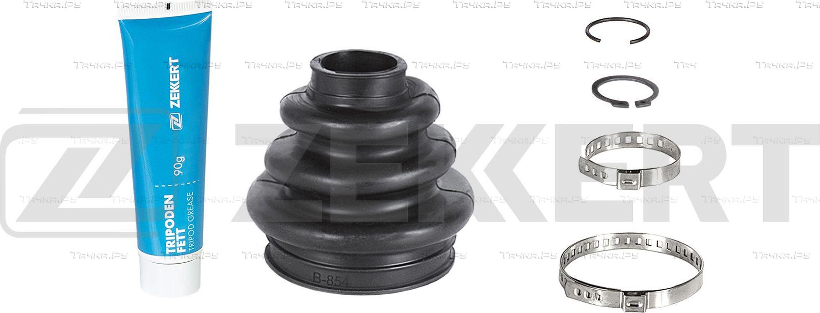 Пыльник ШРУСа внтуренний/наружный Zekkert передний для Hyundai Santa Fe I 2001-2006. Артикул SM-1292S
