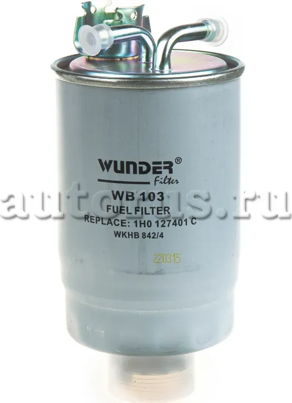 Фильтр топливный (Wunder). Артикул WB103