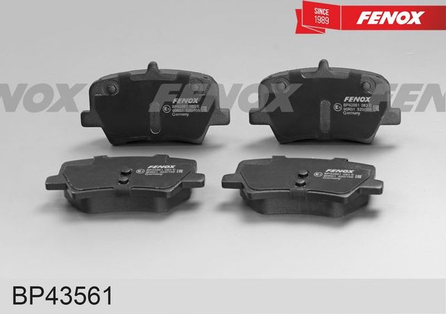 Тормозные колодки Fenox для Geely Tugella I 2020-2026. Артикул BP43561