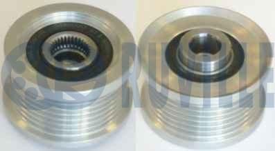 Муфта генератора обгонная Ruville для Toyota Land Cruiser Prado 90 2000-2002. Артикул 542161