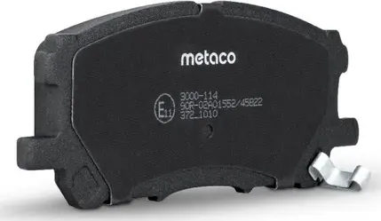 Колодки тормозные LEXUS RX300 03- перед. (Metaco). Артикул 3000114
