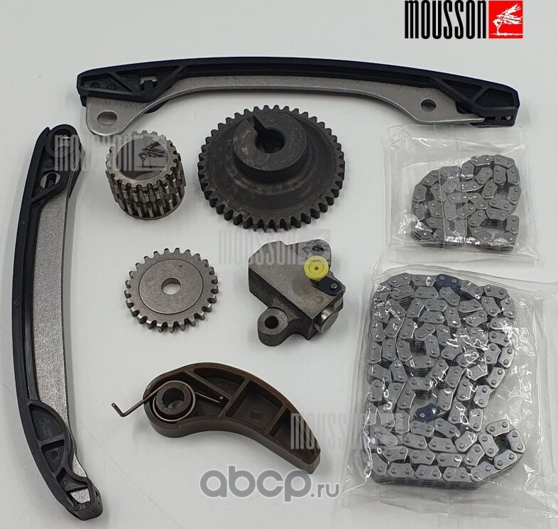 Комплект цепи ГРМ Nissan HR12 1,2L звезды (Mousson) Mousson. Артикул STKHR12DDRG