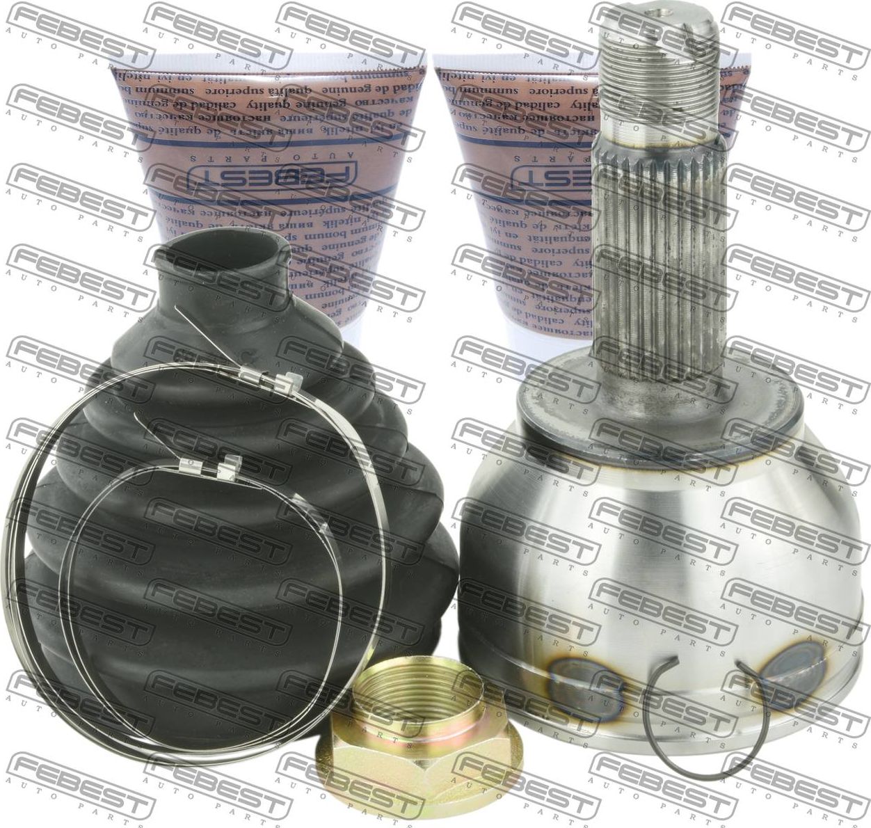 Шрус наружный (граната) Febest. Артикул 1610-W639R