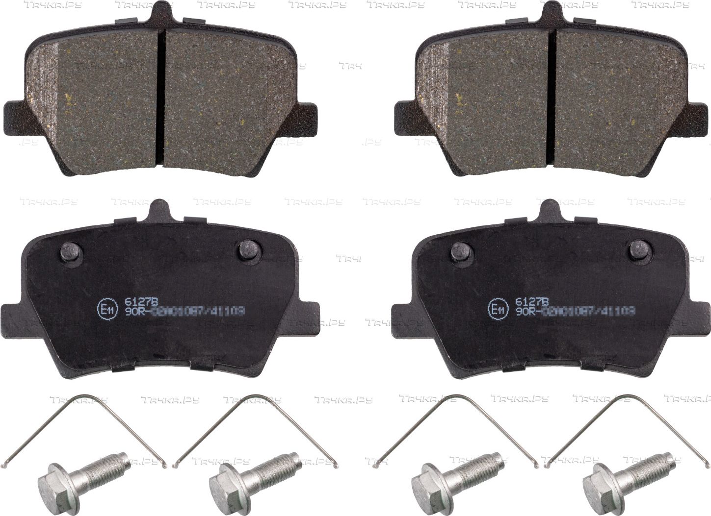 Тормозные колодки Febi Bilstein задние для Volvo XC40 I 2017-2026. Артикул 16984
