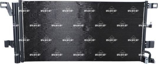 Радиатор кондиционера (конденсатор) NRF EASY FIT для Audi A4 allroad V (B9) 2016-2026. Артикул 350584