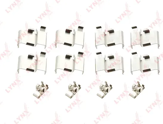 Ремкомплект для установки тормозных колодок дискового тормоза LEXUS GX(J150) 10>  MAZDA BT-50 06-15  (Lynxauto). Артикул bc-8189