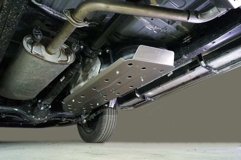 Защита алюминиевая ТСС (4 мм) для бака Changan Hunter Plus 2023-2026. Артикул ZKTCC00643