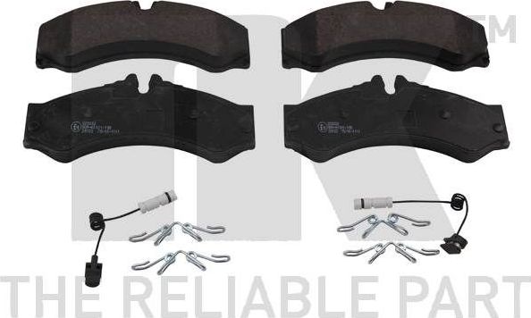 Тормозные колодки NK. Артикул 223332