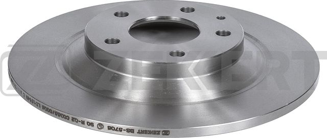 Тормозной диск Zekkert задний для Mazda MX-30 I 2020-2026. Артикул BS-5708