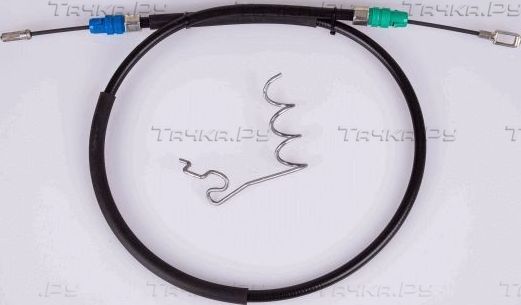 Трос ручника (тросик ручного тормоза) Hella. Артикул 8AS 355 665-571