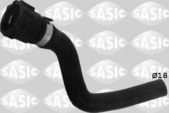 Патрубок радиатора (системы охлаждения) Sasic. Артикул 3406103