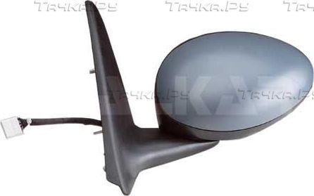 Зеркало боковое Alkar левое для Alfa Romeo 147 I 2001-2010. Артикул 6139475