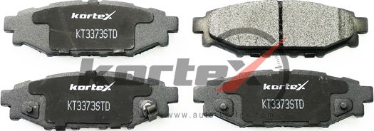 Колодки тормозные SUBARU FORESTER зад. (Kortex). Артикул KT3373STD