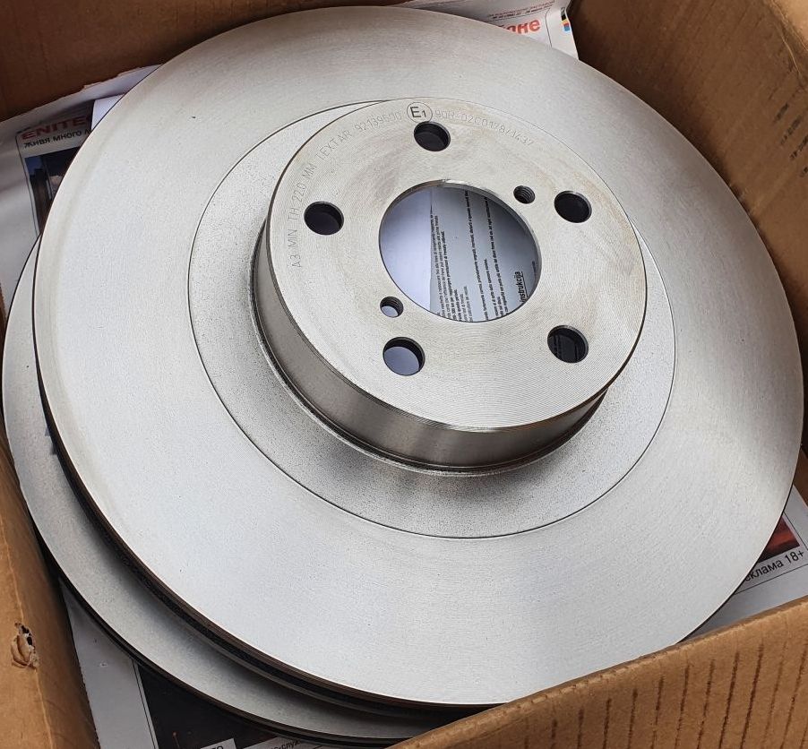 Тормозной диск Textar передний для Subaru Impreza III 2008-2014. Артикул 92139500