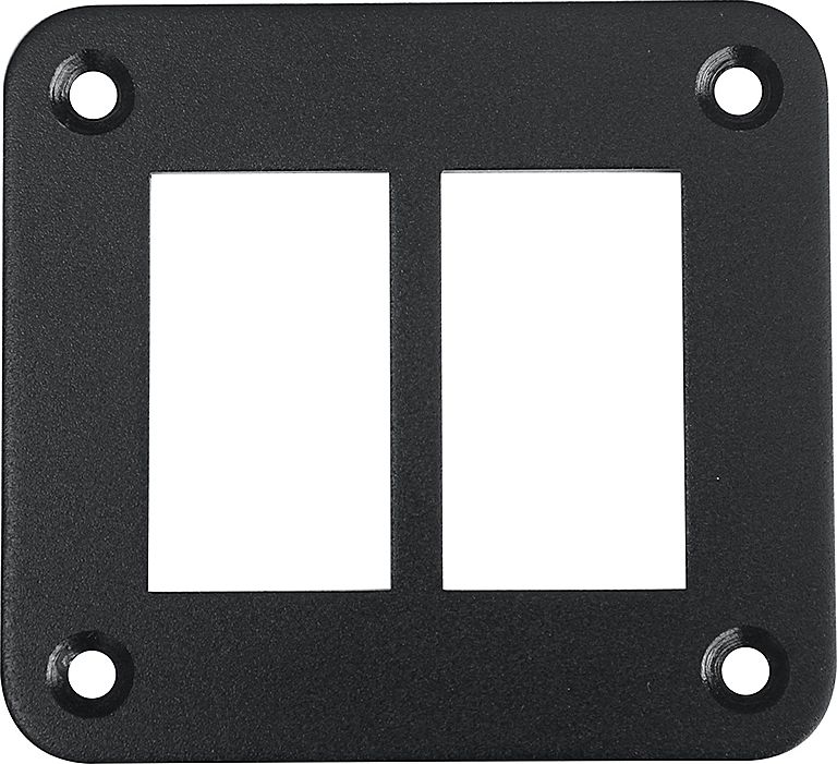 Панель переключателей РИФ монтажная два отверстия. Артикул RIF22-6-0007100