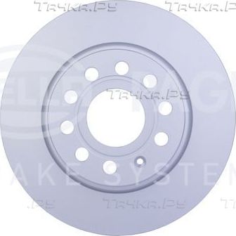 Тормозной диск Hella PRO передний для SEAT Altea I 2004-2015. Артикул 8DD 355 109-561