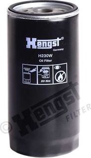 Масляный фильтр Hengst. Артикул H230W