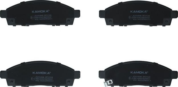 Тормозные колодки Kamoka передние для Fiat Fullback I 2016-2026. Артикул JQ1018046