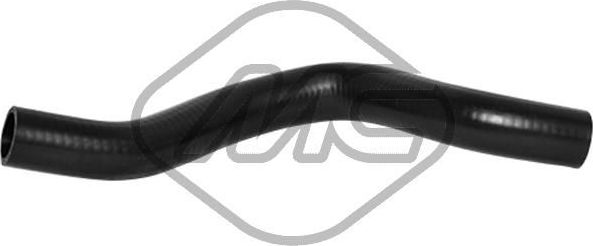 Патрубок радиатора (системы охлаждения) Metalcaucho верхний для Mazda 2 II (DE) 2007-2015. Артикул 98890