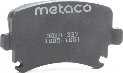 Колодки тормозные задние дисковые к-кт (Metaco). Артикул 3010337