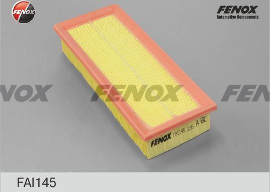 Воздушный фильтр Fenox передний для Audi S2 I 1990-1996. Артикул FAI145