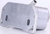 Радиатор масляный (маслоохладитель) для двигателя Nissens (алюминий). Артикул 91237