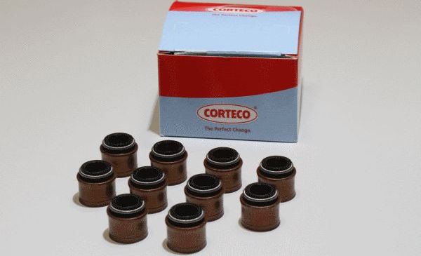 Колпачки маслосъемные, комплект Corteco (FPM (Fluor-Kautschuk)). Артикул 19036021