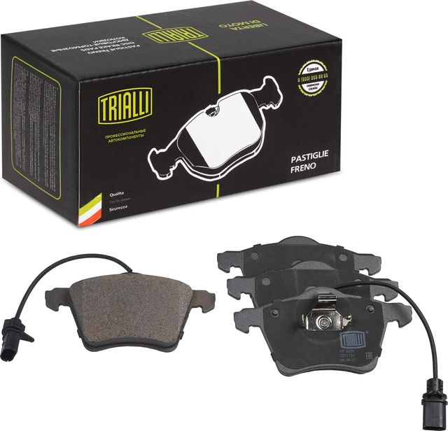Тормозные колодки Trialli (Low-Metallic). Артикул PF 4208