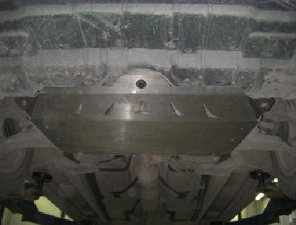 Защита алюминиевая АВС-Дизайн для картера и КПП Toyota Camry 40 (V40, XV40) 2006-2011. Артикул 24.01ABC