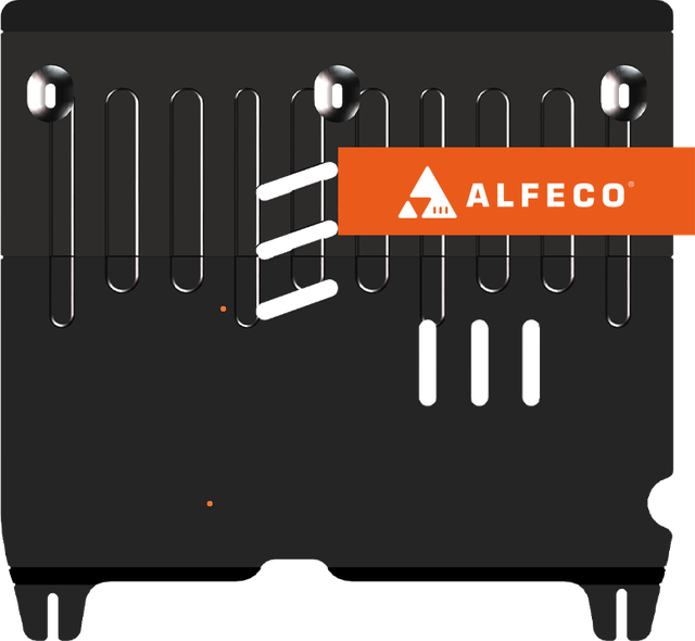 Защита Alfeco для картера и КПП Lifan Smily 330 рестайлинг 2014-2018. Артикул ALF.35.07