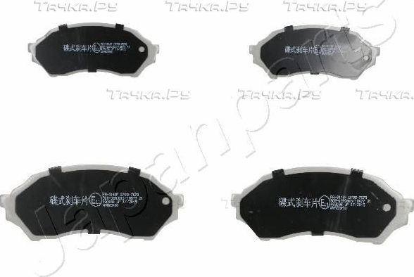 Тормозные колодки Japanparts. Артикул PA-311AF