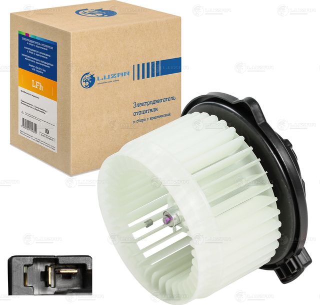 Вентилятор, мотор печки (отопителя) салона Luzar для Honda Jazz I 2002-2008. Артикул LFh 2319