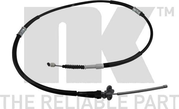 Трос ручника (тросик ручного тормоза) NK. Артикул 904583