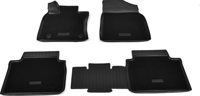 Коврики комбинированные 3D Норпласт для салона Toyota Camry 70 (V70, XV70) 2017-2026. Артикул NPA11-C88-100-CM