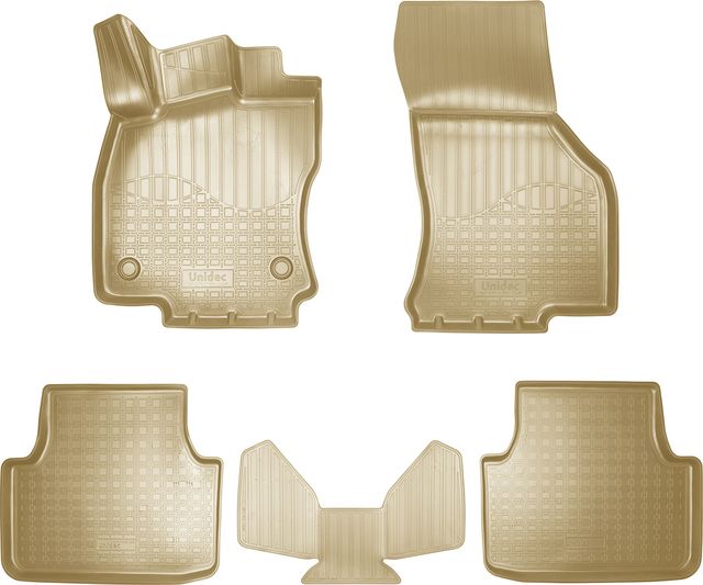 Коврики 3D Норпласт для салона Volkswagen Jetta VII седан (BU,A7) 2018-2026 Бежевый. Артикул NPA11-C95-248-B